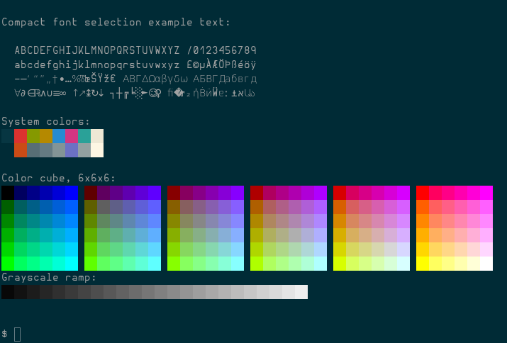 utf-8 and colors